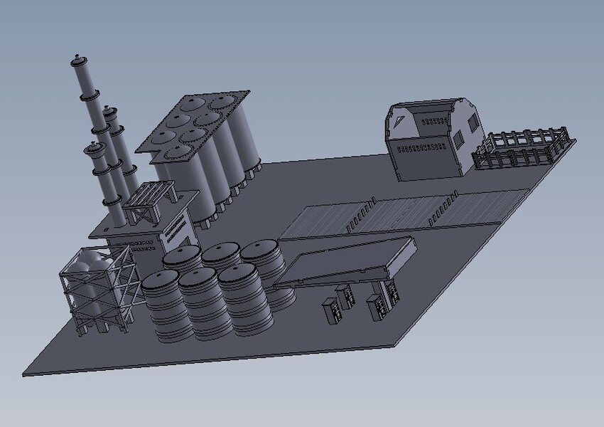 Maqueta de bioetanol