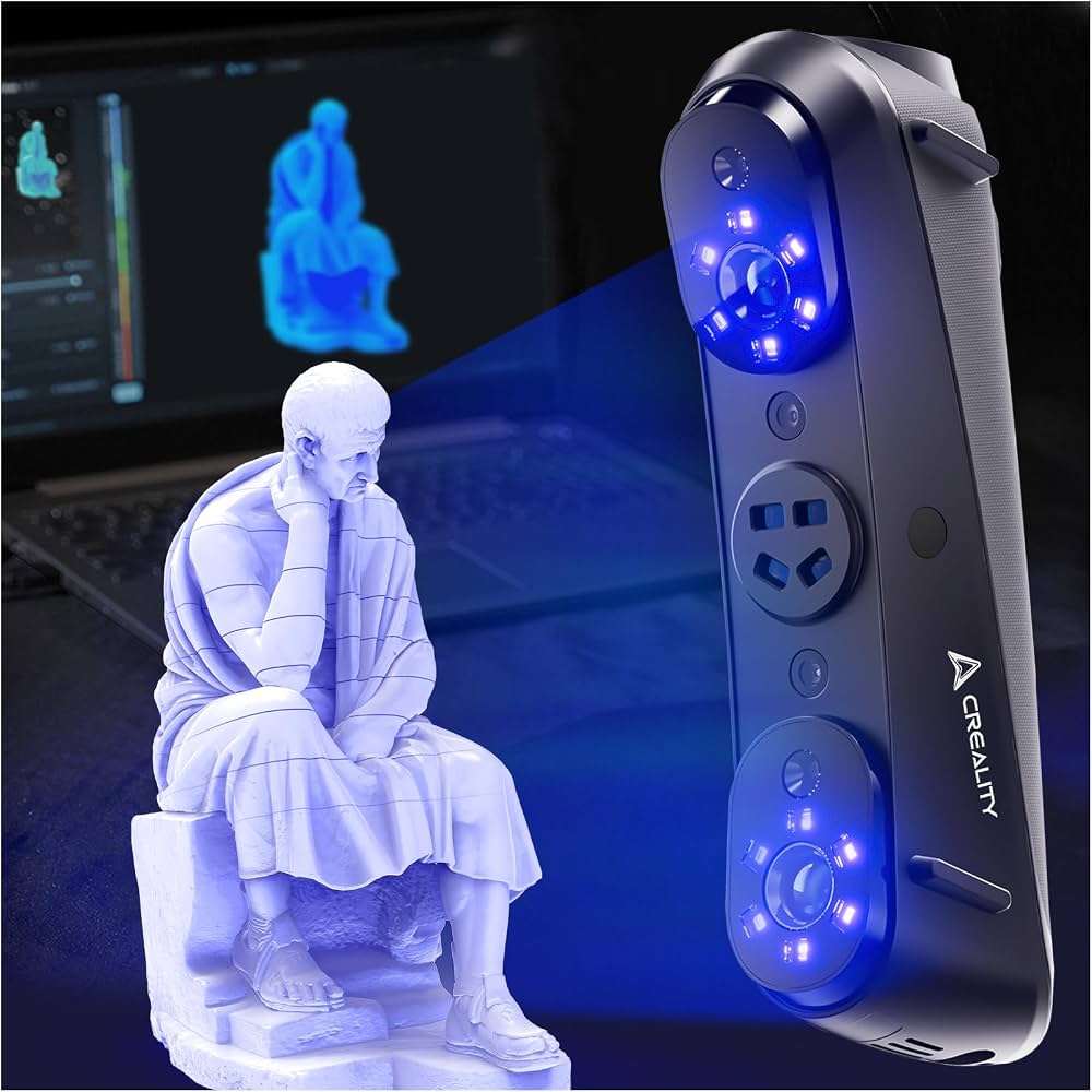 Escáner 3D para digitalización de piezas