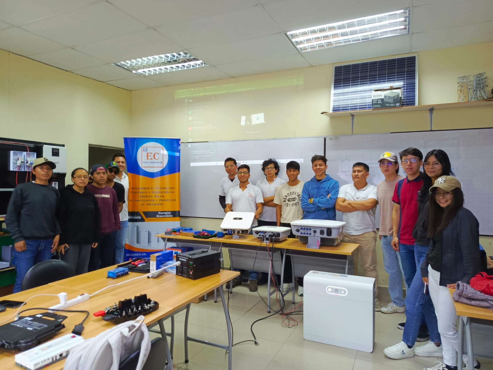 Electhronium — energía solar